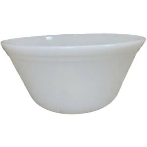 Federal Glass Oven‎ Ware Bowl White Mixing Baking Serving Dishware Kitchenware